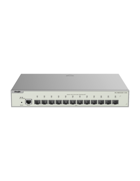 Switch L3, 12 x SFP+ 10G, Cloud Management - Ruijie RG-NBS5500-12XS