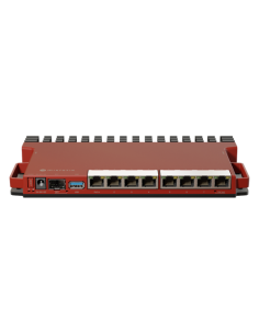 Router 8 porturi Gigabit, 1 port PoE IN, 1 port PoE Out, SFP 2.5G, NAND, USB, 1U - MikroTik L009UiGS-RM 2