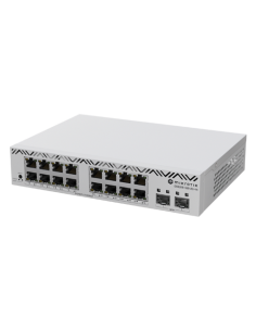 Cloud Smart Switch, 16 x Gigabit, 2 x SFP+ 10Gbps, 1U - Mikrotik CSS318-16G-2S+IN