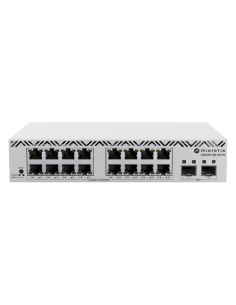 Cloud Smart Switch, 16 x Gigabit, 2 x SFP+ 10Gbps, 1U - Mikrotik CSS318-16G-2S+IN 2