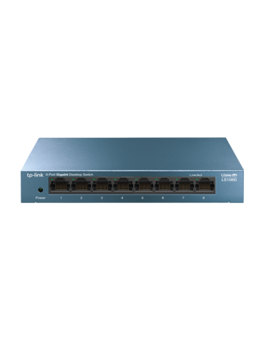 Switch LiteWave LS108G, 8 x RJ45 Gigabit, Unmanaged - TP-Link LS108G