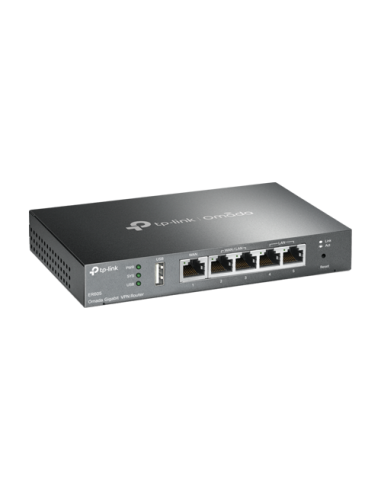Router VPN Gigabit 1 x RJ45 WAN, 2 x RJ45 LAN/WAN, 2 x RJ45 LAN, 1 x USB - TP-Link Omada ER605
