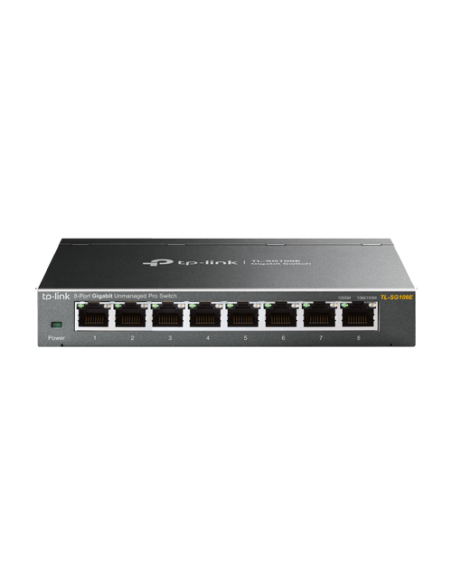 Switch L2, 8 x RJ45 1G, Easy Smart Management - TP-Link TL-SG108E