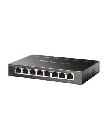 Switch L2, 8 x RJ45 1G, Easy Smart Management - TP-Link TL-SG108E