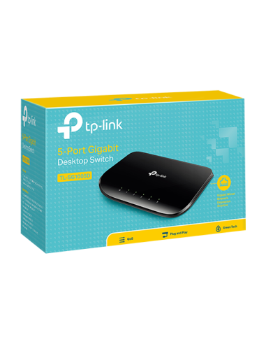 Switch L2, 5 x RJ45 1G, Unmanaged - TP-Link TL-SG1005D