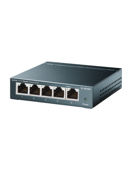 Switch L2, 5 x RJ45 1G, Unmanaged - TP-Link TL-SG105