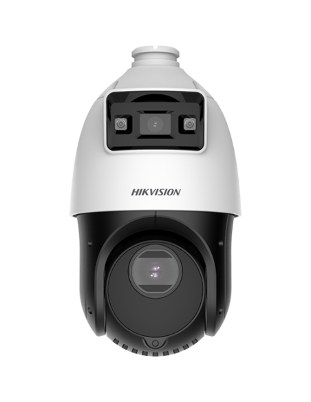 TandemVu, DarkFighter si ColorVu - PTZ IP 4MP, lentila 2.8mm si 4.8~120mm(25X), WL 30m, IR 100m, Audio, Alarma - HIKVISION DS
