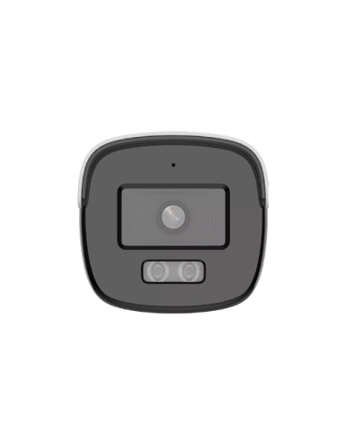 ColorVu, Dual Light - Camera analog 2MP, lentila 2.8mm, IR 40m, WL 40m, TVI/AHD/CVI/CVBS, Mic., IP67 - HIKVISION DS-2CE12DF0T