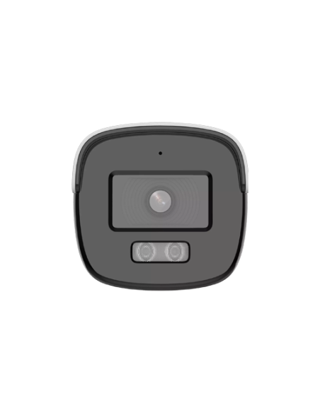 ColorVu, Dual Light - Camera analog 2MP, lentila 2.8mm, IR 40m, WL 40m, TVI/AHD/CVI/CVBS, Mic., IP67 - HIKVISION DS-2CE12DF0T