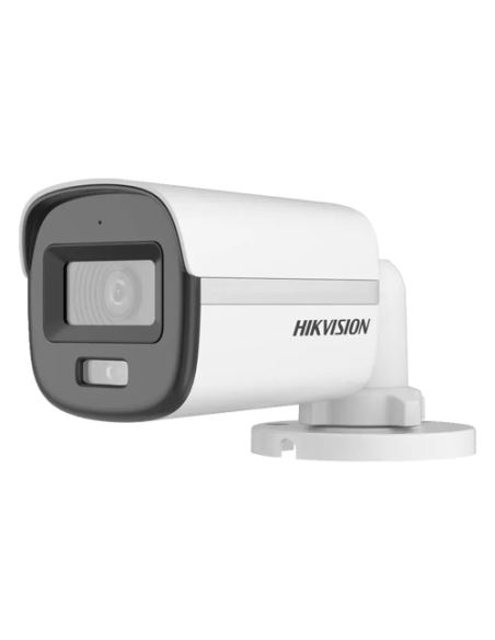 ColorVu, Dual Light -Camera analog 3K, lentila 2.8mm, IR 20m, WL 20m, TVI/AHD/CVI/CVBS, Mic., IP67 - HIKVISION DS-2CE10KF0T-LFS