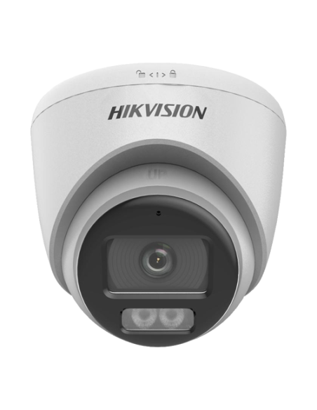 ColorVu, Dual Light -Camera analog 3K, lentila 2.8mm, IR 40m, WL 40m, TVI/AHD/CVI/CVBS, Mic., IP67 - HIKVISION DS-2CE72KF0T-LFS
