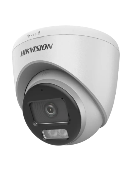 ColorVu, Dual Light -Camera analog 3K, lentila 2.8mm, IR 40m, WL 40m, TVI/AHD/CVI/CVBS, Mic., IP67 - HIKVISION DS-2CE72KF0T-LFS