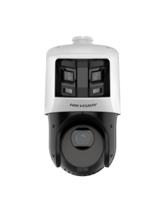 TandemVu, DarkFighter, ColorVu - Camera IP, 6MP, lentila 2.8mm si 4.8~120mm, 25X, WL 30m, IR 100m, Alarma, PoE+ - HIKVISION DS
