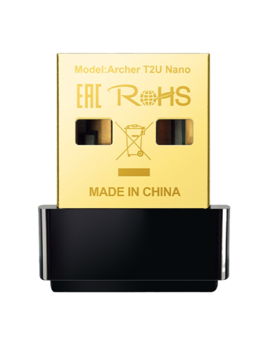 Adaptor wireless TP-Link Archer T2U Nano, AC600, Dual-Band, Nano ArcherT2UNano