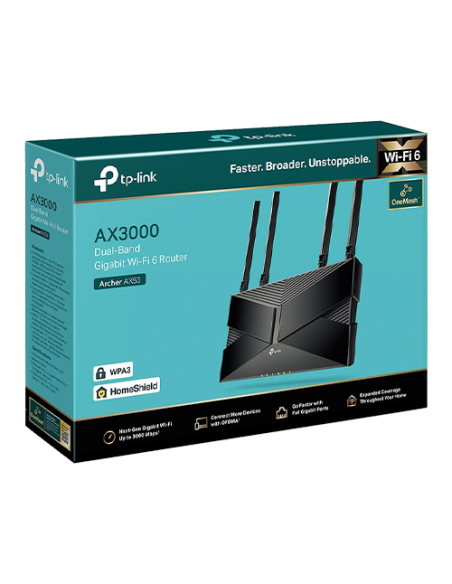 Router Wireless TP-Link Archer AX53, AX3000, Dual-Band, Wi-Fi 6 ArcherAX53