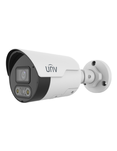 Camera IP ColorHunter Dual-Light, 8MP, lentila 2.8mm, IR 30m, WL 30m, Audio bidirectional, PoE - UNV IPC2128LE-ADF28KMC-DL