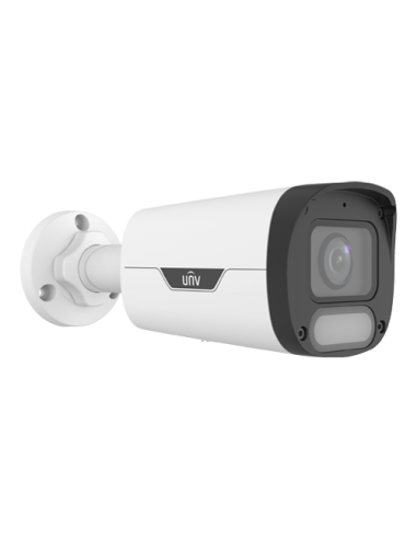 Camera IP Wise-ISP, ColorHunter, 8MP, lentila 2.8mm, WL 30M, Mic, PoE, color 24/7 - UNV IPC2318LE-ADF28KM-WP