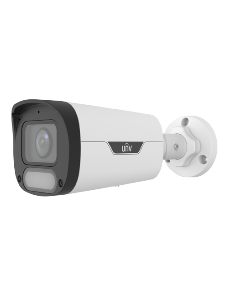 Camera IP Wise-ISP, ColorHunter, 8MP, lentila 4.0mm, WL 30M, Mic, PoE, color 24/7 - UNV IPC2318LE-ADF40KM-WP