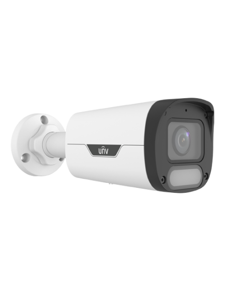 Camera IP Wise-ISP, ColorHunter, 8MP, lentila 4.0mm, WL 30M, Mic, PoE, color 24/7 - UNV IPC2318LE-ADF40KM-WP
