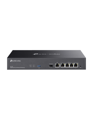 Router VPN, 1 x SFP Gigabit, 5 x RJ45 Gigabit, 1 x USB, 1U - TP-Link Omada ER7406