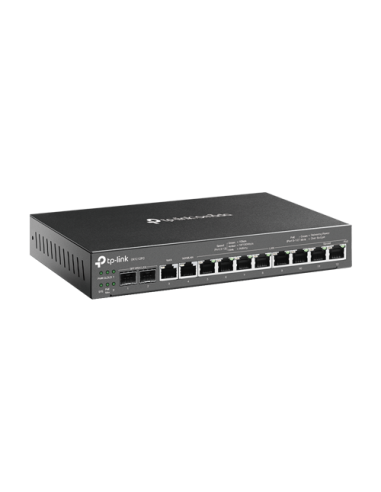 Router 3-in-1 VPN, Switch PoE, Controller, 2 x SFP 1G, 10 x RJ45 1G, Multi-WAN - TP-Link Omada ER7212PC