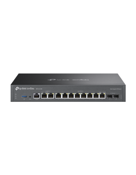 Router VPN, 2 x RJ45 2.5G, 2 x SFP Gigabit, 8 x RJ45 Gigabit, 1 x USB, 1U - TP-Link Omada ER7412-M2