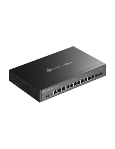 Router VPN, 2 x RJ45 2.5G, 2 x SFP Gigabit, 8 x RJ45 Gigabit, 1 x USB, 1U - TP-Link Omada ER7412-M2