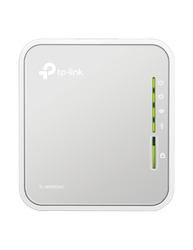 Router portabil, TP-Link, TL-WR902AC, 2.4 GHz, 5 GHz, 802.11b/g/n/ac AC750 TL-WR902AC