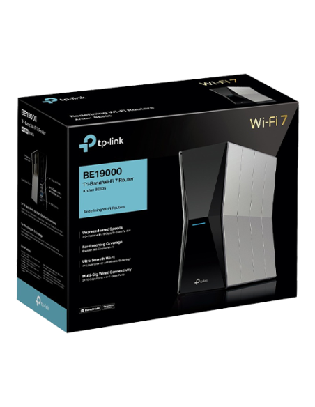 Router Wireless TP-Link Archer BE805, BE19000, Tri-Band, Wi-Fi 7 EasyMesh ArcherBE805