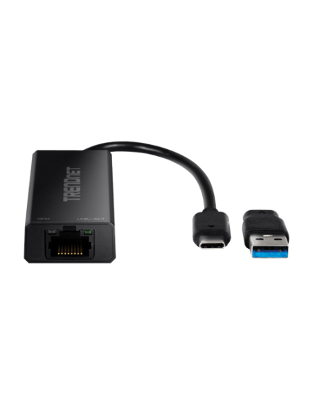 Adaptor USB-C 3.1 la RJ45 2.5G, adaptor USB-A - TRENDnet TUC-ET2G