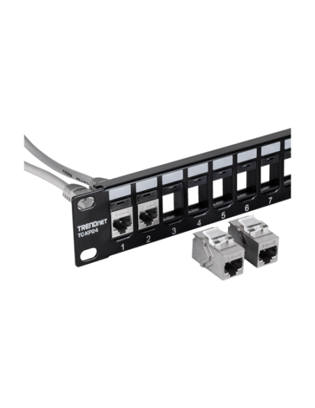 Keystone cuplare Cat6A RJ45, tool-less - TRENDnet TC-KC06C6A