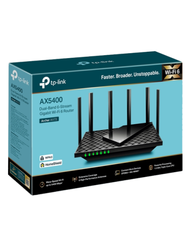 Router Wireless TP-Link Archer AX73 Dual-Band Gigabit AX5400 Beamforming OFDMA ArcherAX73