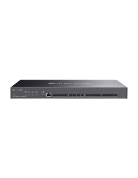 Switch L2+, 16 x SFP+ 10G, Sursa redundanta 1+1, Management - TP-Link Omada SX3016F