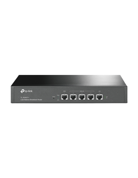 Router 5 porturi RJ45 Gigabit, Load Balancing, 1U - TP-Link TL-R480T+