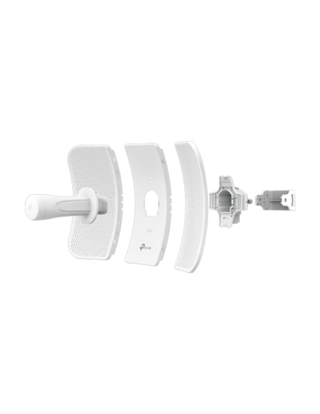 Bridge wireless, Wi-Fi 4, 5GHz, 23 dBi, 20 km, 1 x RJ45 10/100 Mbps, PoE pasiv - TP-Link CPE605