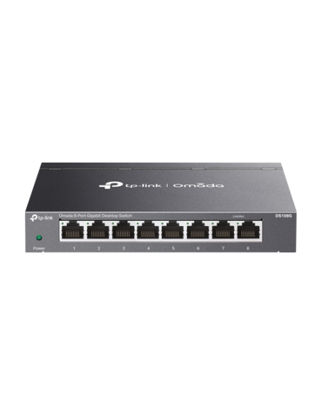 Switch L2, 8 x RJ45 1G, Unmanaged - TP-Link Omada DS108G