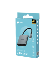 Hub USB-C 3-in-1, 1 x USB-C PD 100W, 1 x USB-A 5Gbps, 1 x HDMI 4K@60Hz - TP-Link UH3020C 2