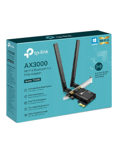 Placa de retea PCIe TP-Link Archer TX55E, AX3000, Dual-Band, Wi-Fi 6, Bluetooth 5.2 - TP-LINK ArcherTX55E 2