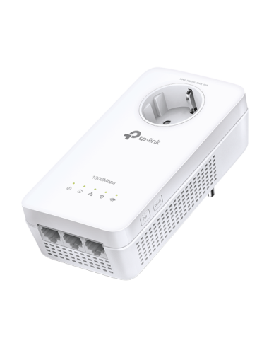 Powerline AV1300, Passthrough, Wi-Fi 5, AC1200 Dual-Band, 3 x RJ45 Gigabit - TP-Link TL-WPA8631P