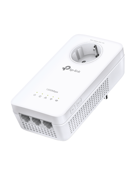 Powerline AV1300, Passthrough, Wi-Fi 5, AC1200 Dual-Band, 3 x RJ45 Gigabit - TP-Link TL-WPA8631P