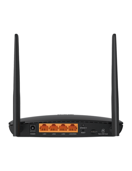 Router 4G, Wi-Fi 5, Dual-Band AC1200, Slot Nano SIM, 4 x RJ45 10/100 Mbps - TP-Link ArcherMR402