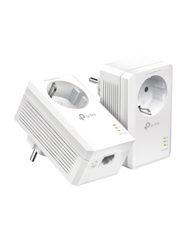 Kit Powerline AV1000, Passthrough, 1 x RJ45 Gigabit - TP-Link TL-PA7017PKIT