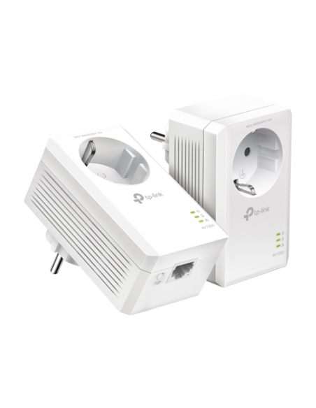 Kit Powerline AV1000, Passthrough, 1 x RJ45 Gigabit - TP-Link TL-PA7017PKIT