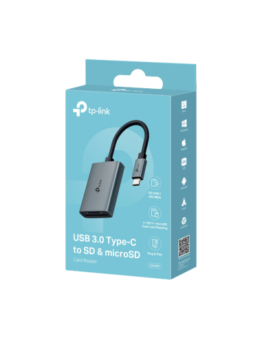 Cititor carduri UA430C, USB 3.0 Type-C la SD/microSD, UHS-I - TP-Link UA430C