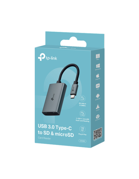 Cititor carduri UA440C, USB 3.0 Type-C la SD/microSD, UHS-II - TP-Link UA440C