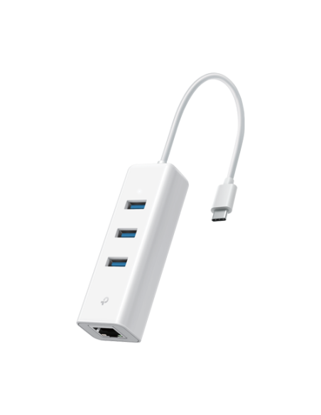 Adaptor USB Type-C la RJ45 Gigabit, 3 x USB 3.0 - TP-Link UE330C