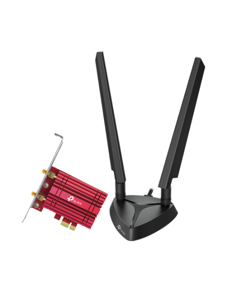 Adaptor PCI-E Bluetooth 5.3, Wi-Fi 6E, AXE5400 Tri-Band, 2 x Antene High-Gain - TP-Link ArcherTXE75E