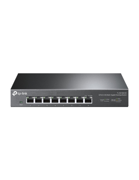 Switch L2, 8 x RJ45 2.5G, Unmanaged - TP-Link TL-SG108-M2