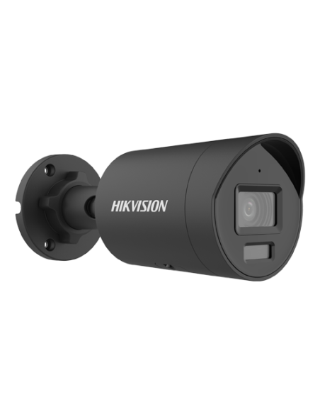 Camera IP, AcuSense, 4MP, lentila 2.8mm, IR 40m DarkFighter, Mic., PoE, BLACK - HIKVISION DS-2CD2046G2H-IU-2.8mm-BLACK