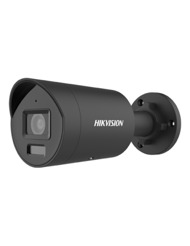 Camera IP, AcuSense, 4MP, lentila 2.8mm, IR 40m DarkFighter, Mic., PoE, BLACK - HIKVISION DS-2CD2046G2H-IU-2.8mm-BLACK